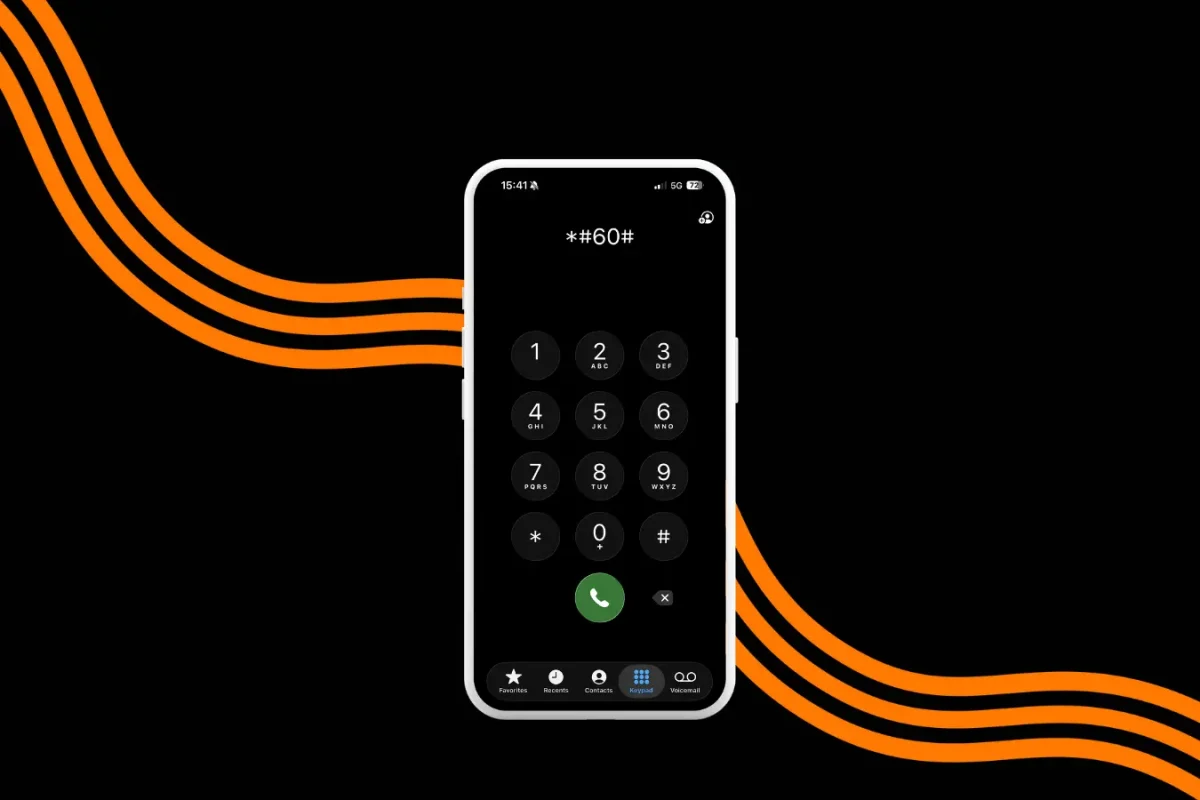 Dial *#06# to check if your phone supports eSIM- Get your Orange Travel esim